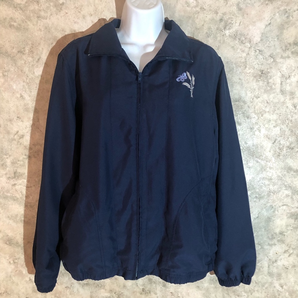 National Wildlife Zipper-Front Butterfly Jacket